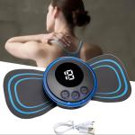 Mini Massage Stick Roller – EMS Butterfly Massager Pad Body Muscle Relax Tool | Handheld Leg, Neck & Back Pain Relief Massager