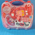 Kids Medical Doctor Play Set with Portable Suitcase Case for Boys & Girls (Pink) চিলড্রেনস পোর্টেবল পিংক ডক্টর সেট - বাচ্চাদের চমৎকার মেডিকেল প্লে টয়