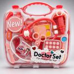Kids Medical Doctor Play Set with Portable Suitcase Case for Boys & Girls (Pink) চিলড্রেনস পোর্টেবল পিংক ডক্টর সেট - বাচ্চাদের চমৎকার মেডিকেল প্লে টয়