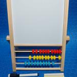 Double-Sided Magnetic Learning Board & Wooden Abacus Set – Educational Toy for Kids