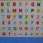 Double-Sided Magnetic Learning Board & Wooden Abacus Set – Educational Toy for Kids