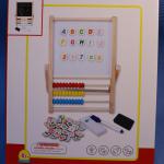 Double-Sided Magnetic Learning Board & Wooden Abacus Set – Educational Toy for Kids