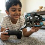 F1 Stealth Jet RC Drone – High-Speed Fighter Quadcopter with LED Lights & Altitude F1 স্টিল্থ জোট আরসি ড্রোন – এলইডি লাইট এবং অ্যালটিটিউড হোল্ড সহ ফাইটার ড্রোন