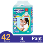 Avonee Pant System Baby Diaper (S Size) (4-8kg) (42pcs)