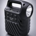 GTS-1523 GREATNICE 3" Wireless Portable Speaker with FM Radio & Flashlight