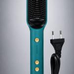 FH-909 Electric Hair Straightener Comb 2-in-1 Hair Straight & Curl Tool