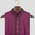 Classic Plum Elegance (Pakistani Cotton)