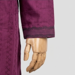 Classic Plum Elegance (Pakistani Cotton)