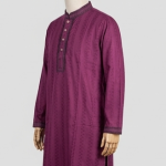 Classic Plum Elegance (Pakistani Cotton)