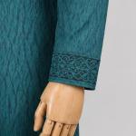 Teal Heritage Panjabi (Kashmiri Cotton)টিল হেরিটেজ পাঞ্জাবি (কাশ্মীরি কটন)
