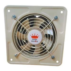 High speed exhaust fan 6" with shutter