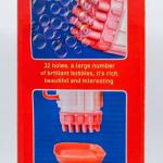 32-Hole Automatic Gatling Bubble Gun Toy with Light & Music (Includes Dipping Tray & Solution) বাবল গান টয় উইথ লাইট অ্যান্ড মিউজিক